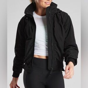Athleta Point Reyes Bomber Jacket Size Medium